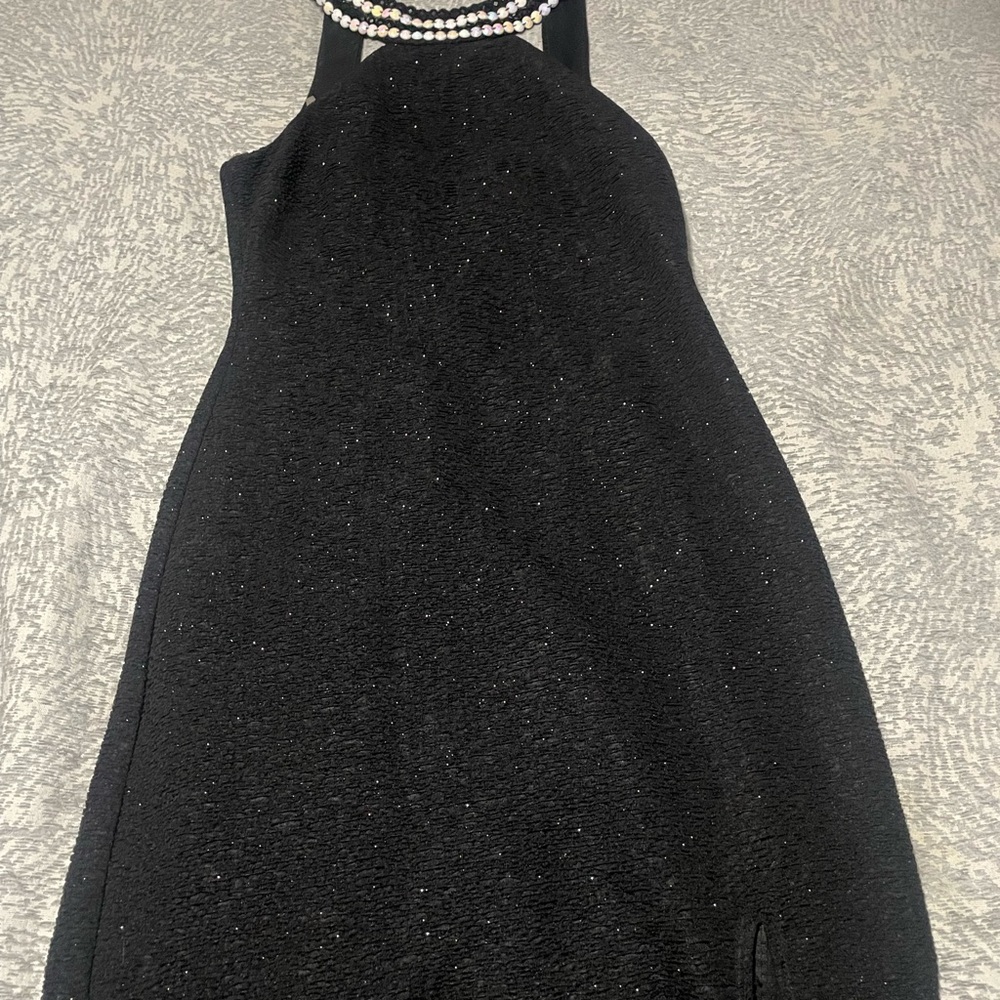 Teeze Me Black One Shoulder Dress